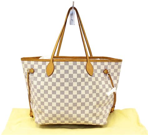 louis vuitton neverfull damier azur replica|louis vuitton damier neverfull price.